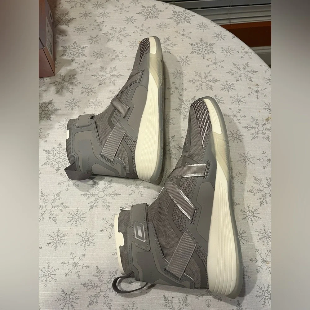 APL Superfuture High Top Sneakers Cement Gunmetal White Men 12 / Women 13.5 NIB